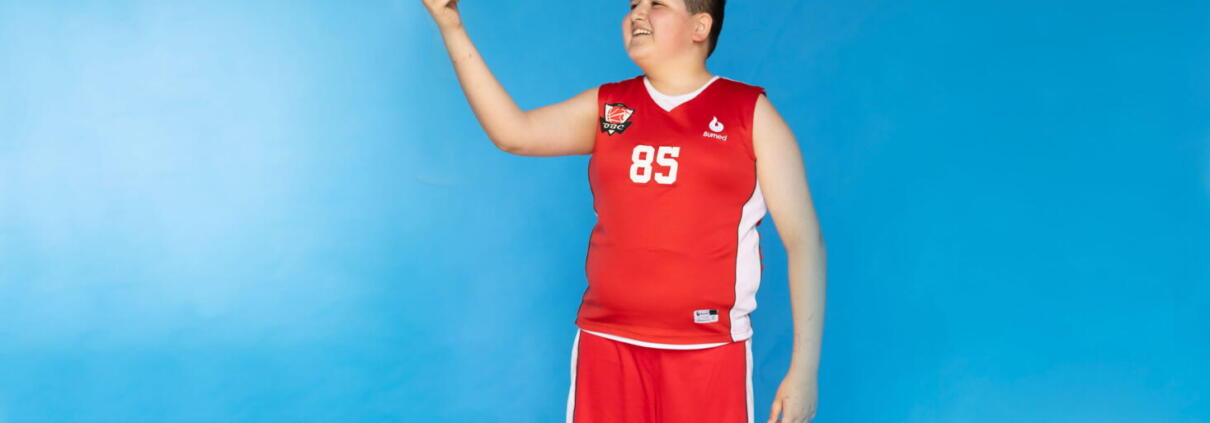 Goktug’s passie: basketballen